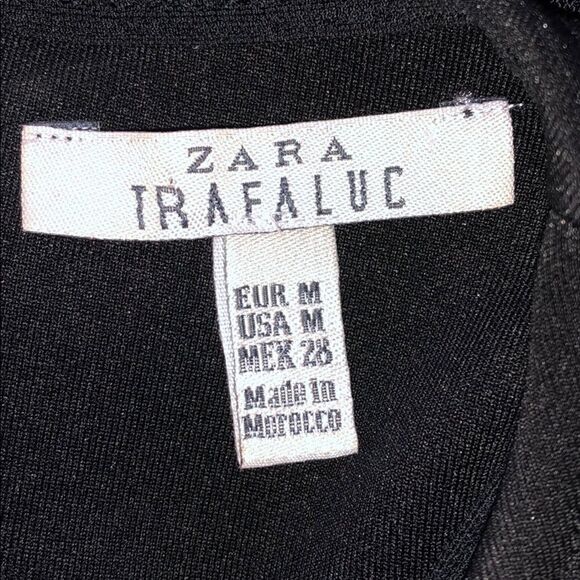 šZaraātrafalucāBlackĀ zipperāpartyādressāsizeāMedium - Picture 6 of 6